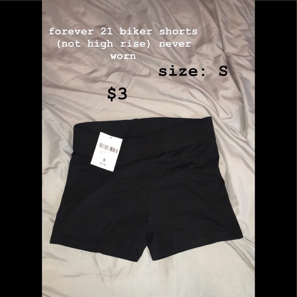 biker shorts (not high rise)
